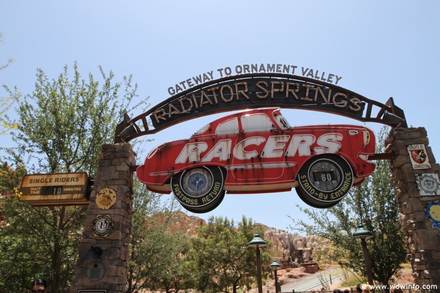 radiator springs racers cars