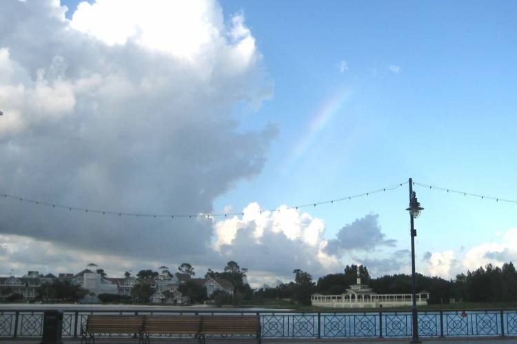 Rainbow Over Beach Club