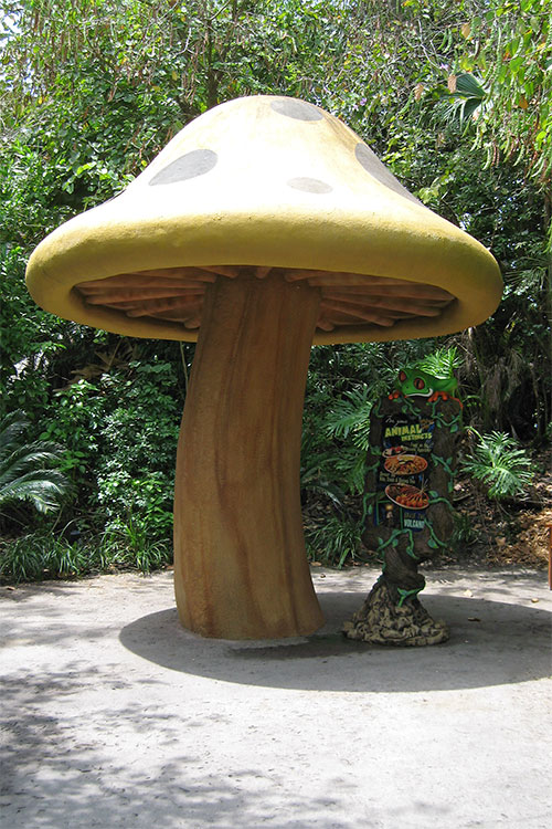 Rainforest Cafe shroom