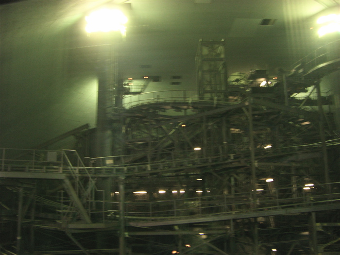 Rare inside view of Space Mountain
