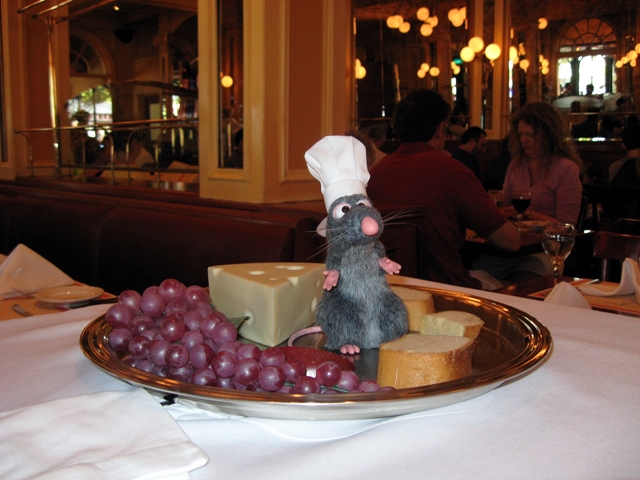 Remy in the EPCOT France restaurant