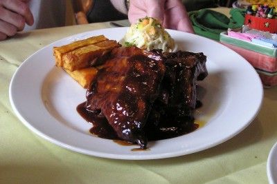 Ribs from Parrot Cay Disney Wonder