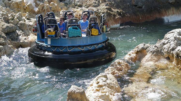 River raft at DCA