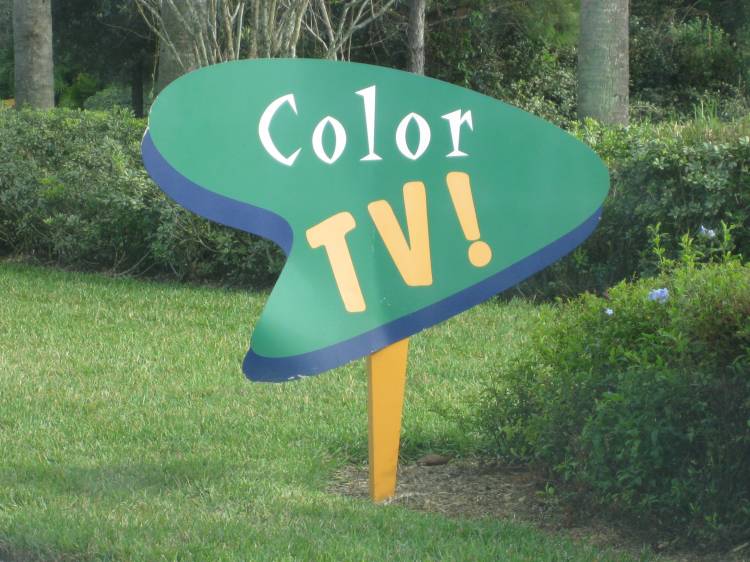 Road Signs Pop Century