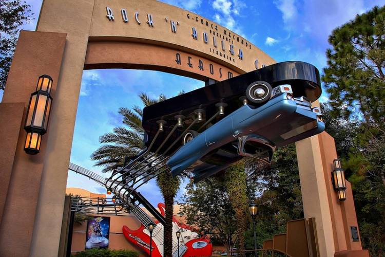 Rock N Roller Coaster Sign