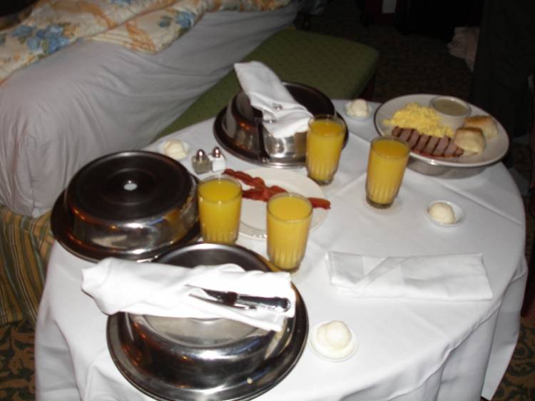 room service again