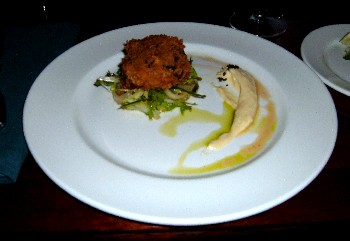 Sake Laced Crab Cake