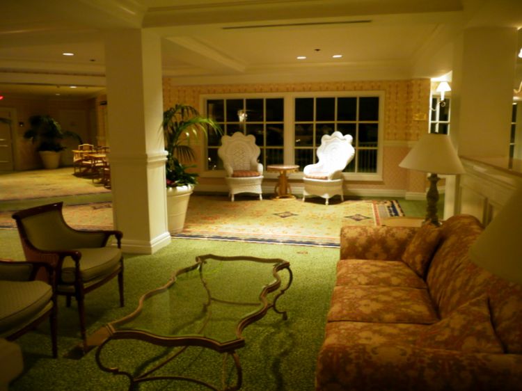 Second floor seating
