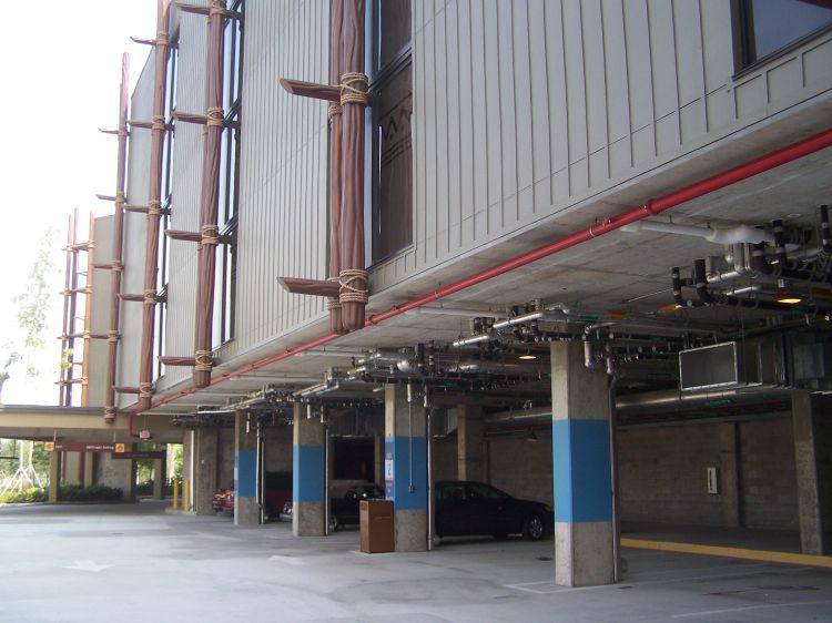 Self-parking under Kidani Village.