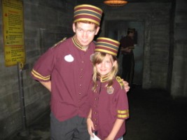 Shannon playing TOT bellhop