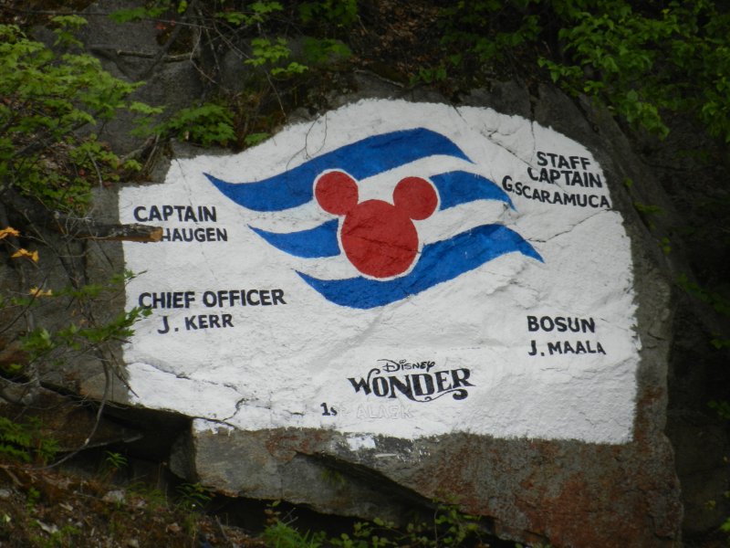 Ship registry Wonder at Skagway