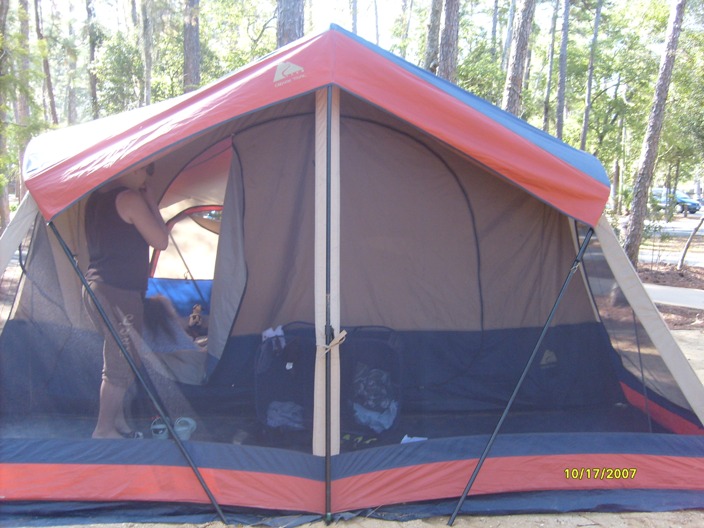 Site 2021 - 8 person cabin tent