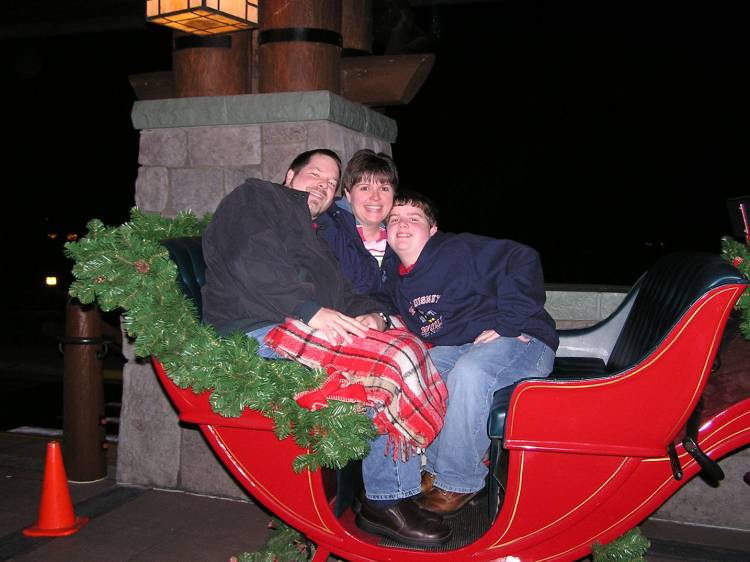 Sleigh ridding at Wilderness Lodge