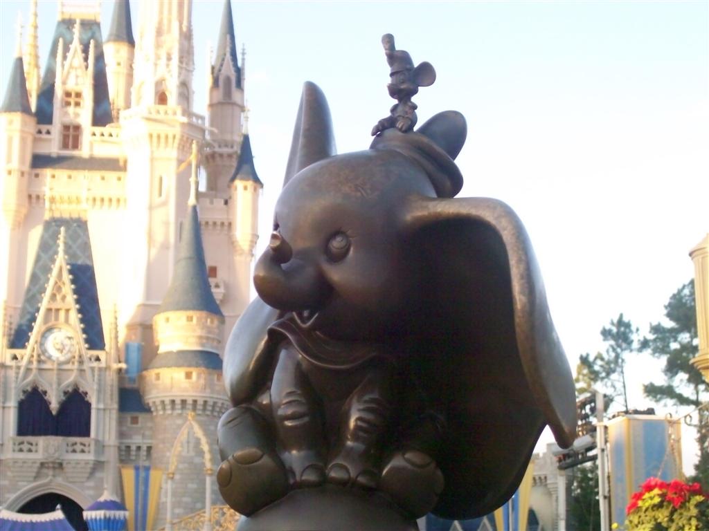 Slowing down to notice the statue