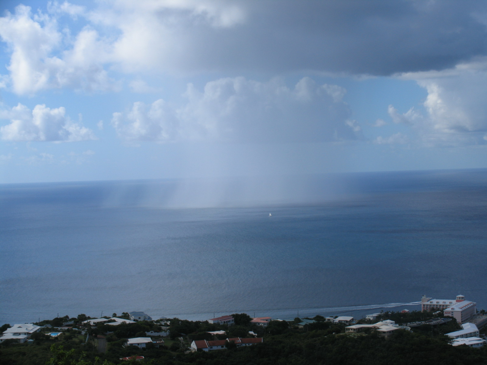 Small squall  St Thomas