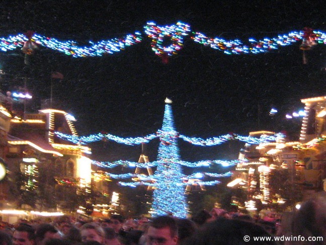 Snow Falling on Main Street