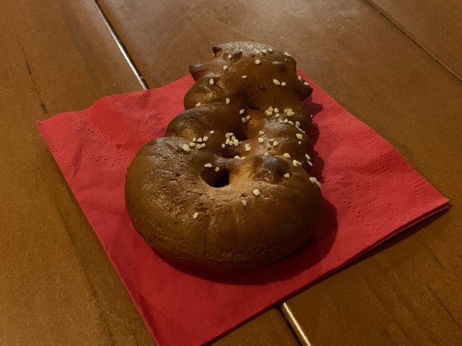 Snowmanpretzel