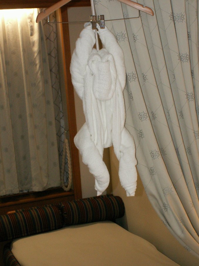 Sofa Bed and Towel Monkey