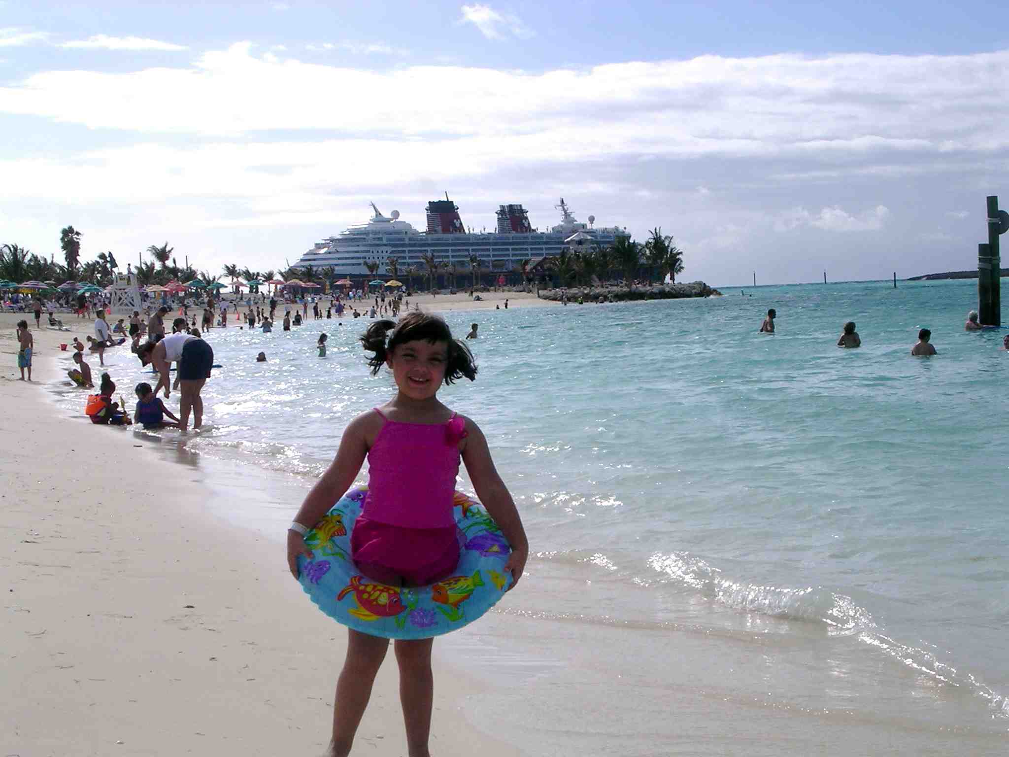 Sophie at Castaway Cay