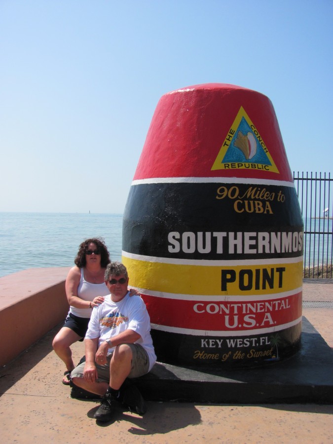 Southern most point