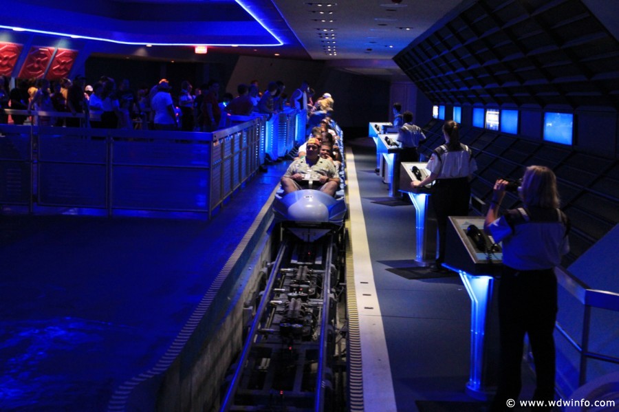 Space Mountain ride