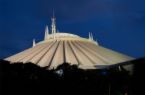Space Mountain after Sunset