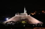 Space Mountain at night