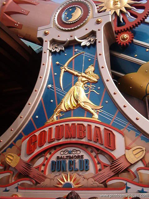 Space Mountain: Columbiad cannon