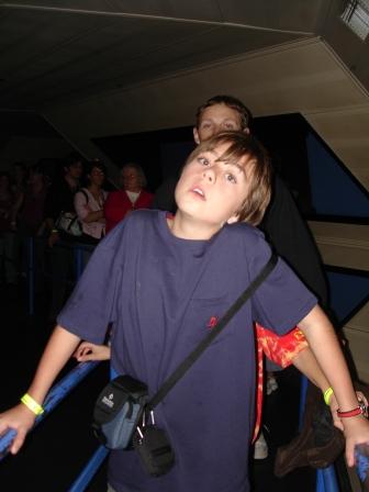 space mountain line