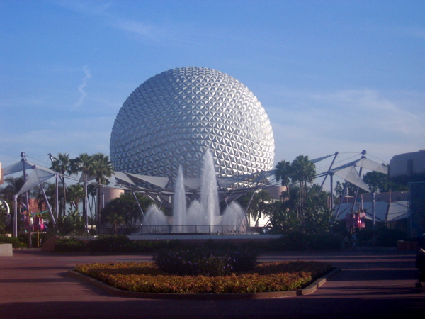 Spaceship Earth at 9 AM