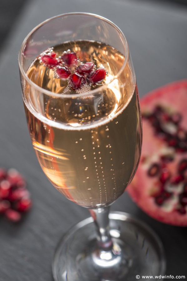 Sparkling Pomegranate Cocktail