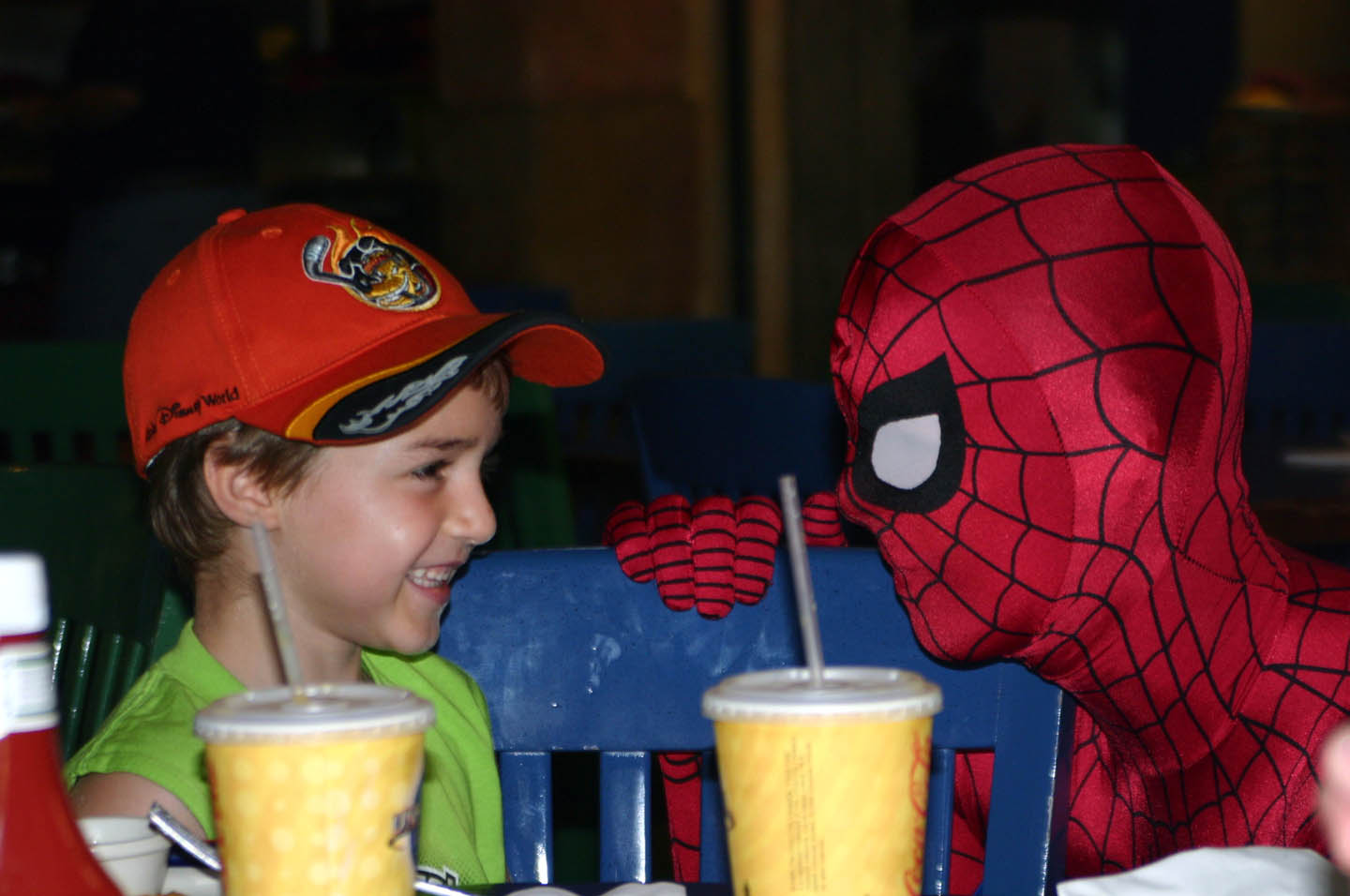 spiderman breakfast at IOA