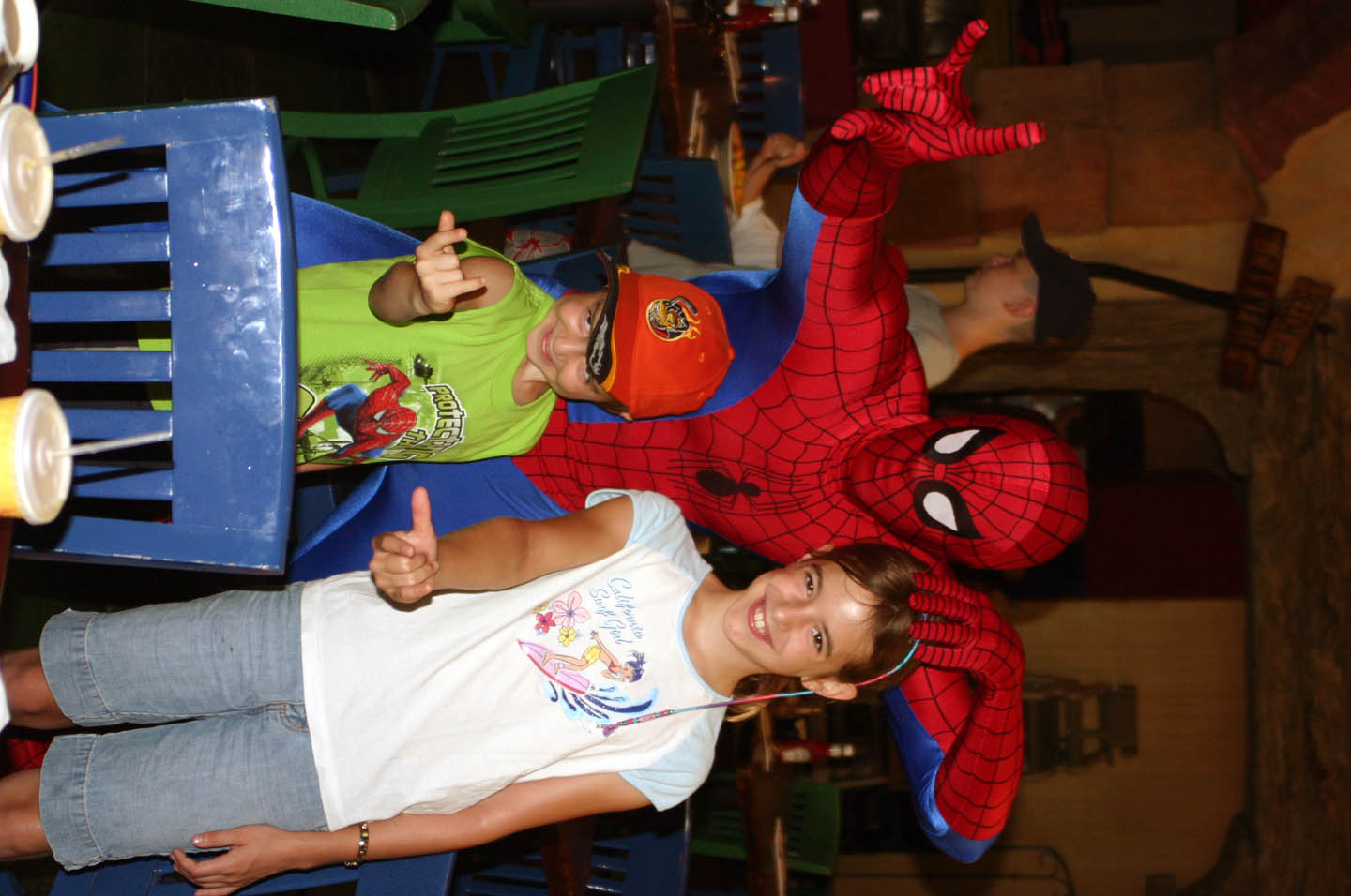 spiderman breakfast at IOA