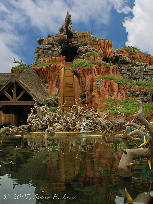 Splash Mountain with No Splash