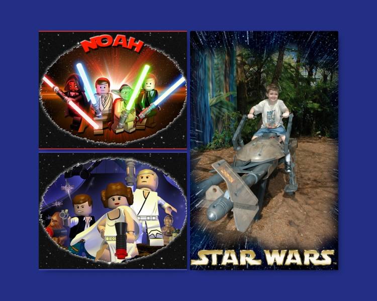 Star Wars Photo Collage