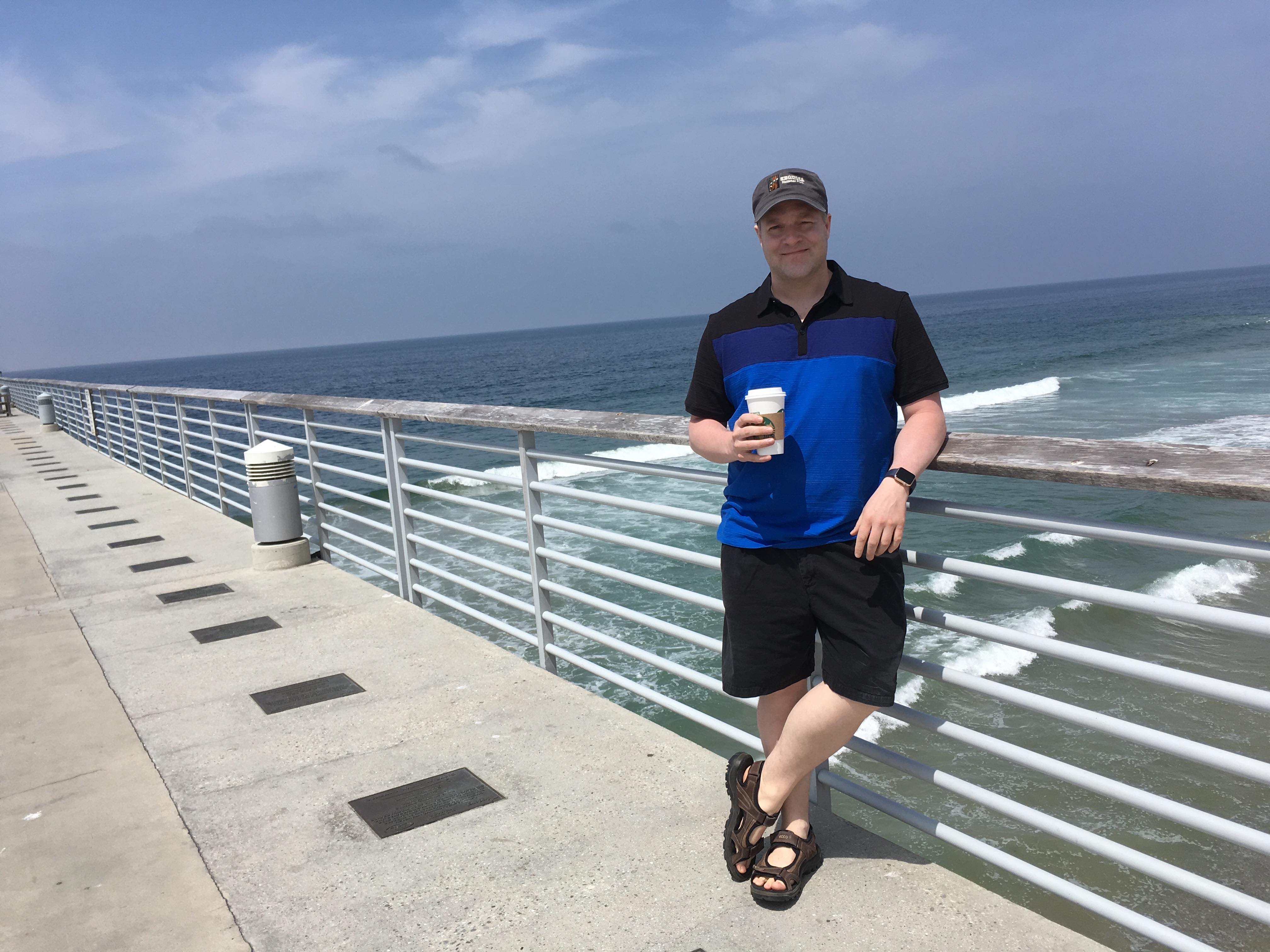 Starbucks on the pier
