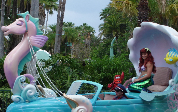 Stars and Motor Cars Parade - Little Mermaid
