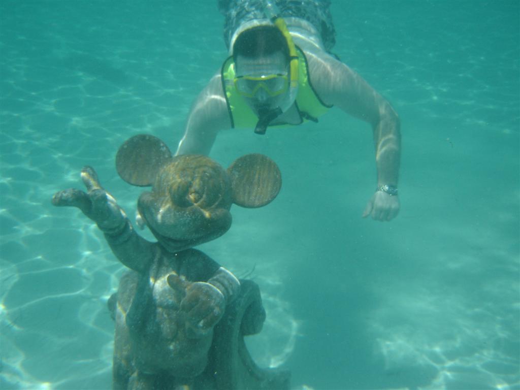 Steve with Mickey "relic"