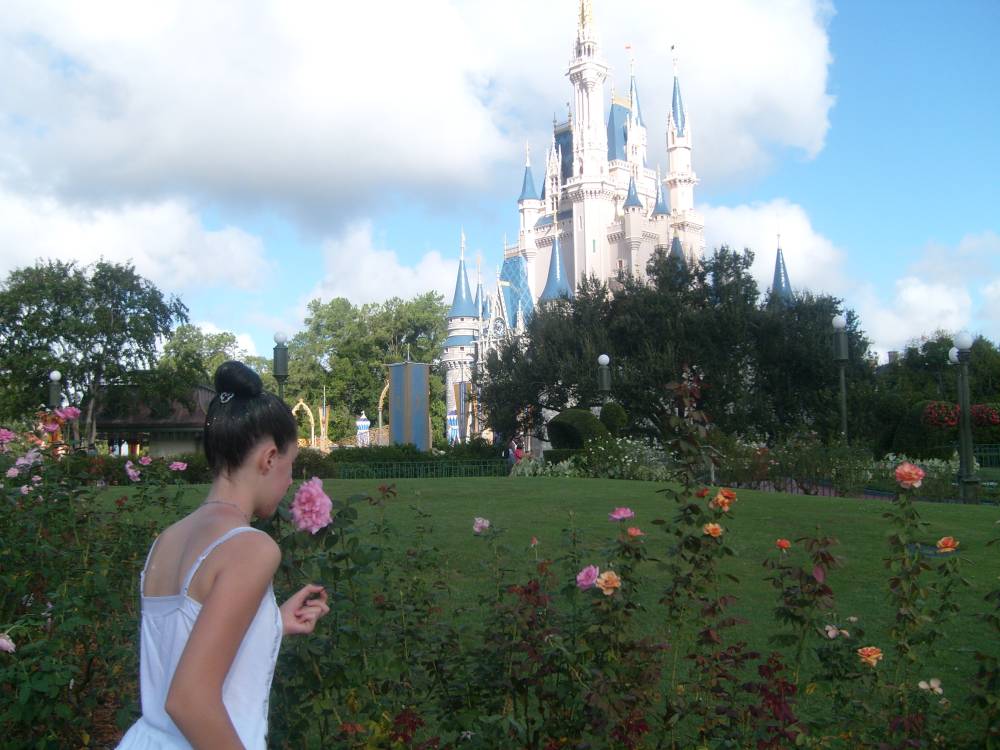 Stopping to smell the roses