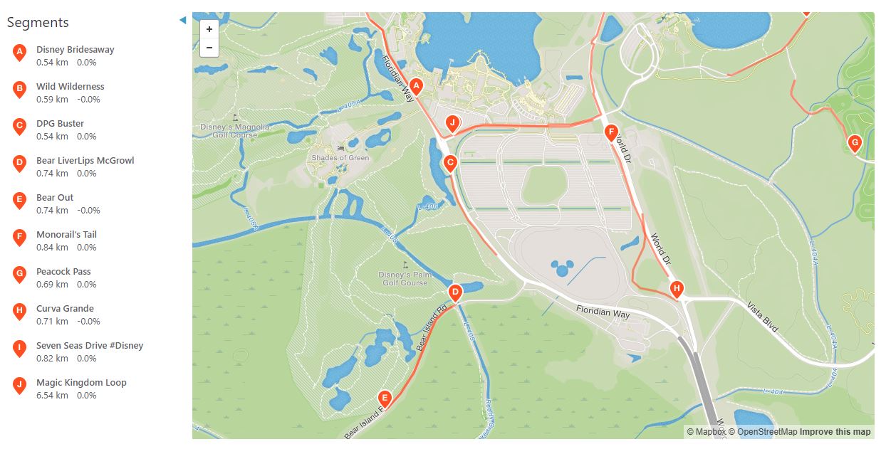 Strava - Magic Kingdom
