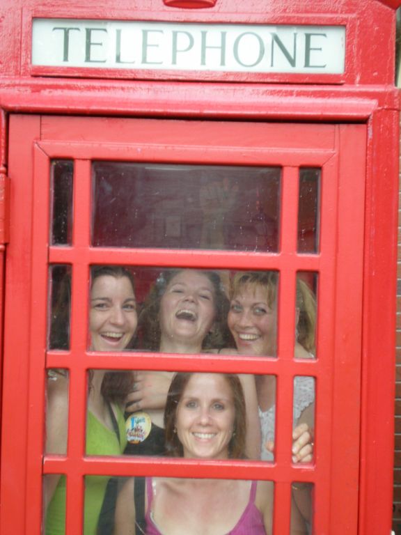 Stuck in the phone booth