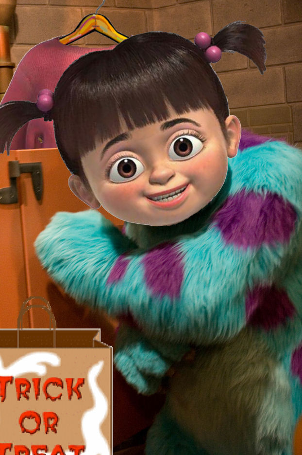 Sulley as Boo?
