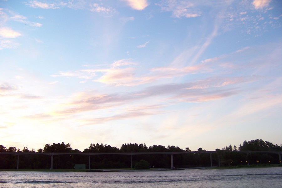 Sunset from the dock