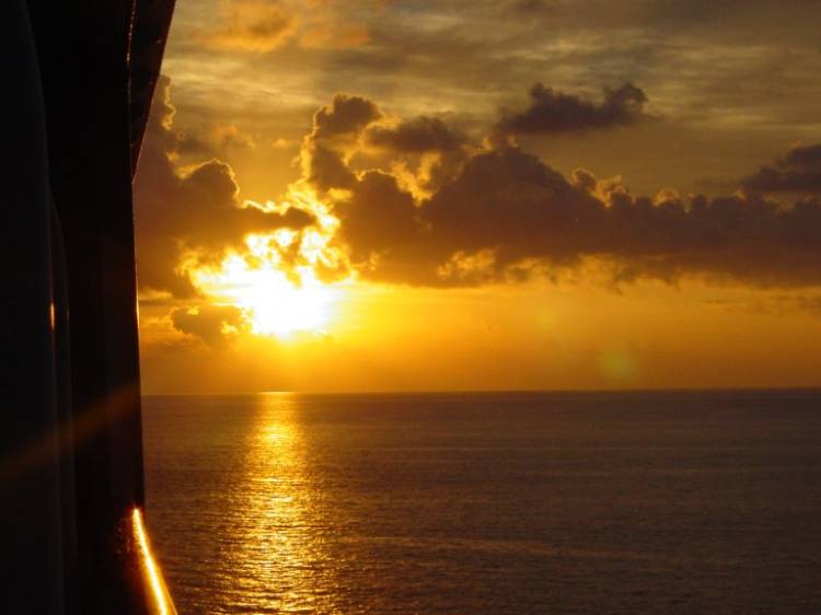 Sunset on DCL