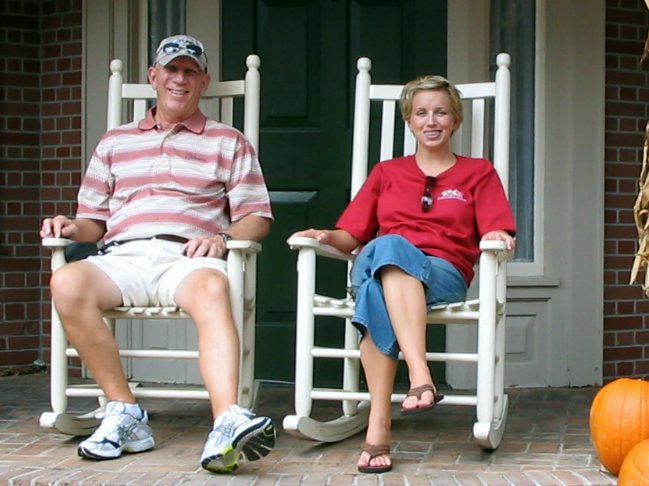 Taking it easy at Hall of Presidents