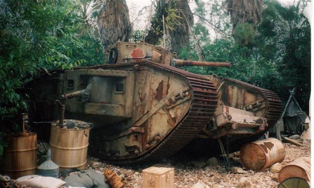 Tank from "Indiana Jones and the Last Crusade" at MGM.