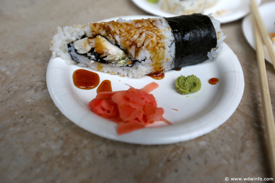 Teriyaki Chicken Hand Roll