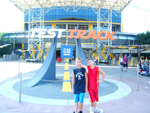 Test Track Front