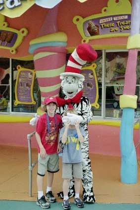 The boys with the Cat in the Hat