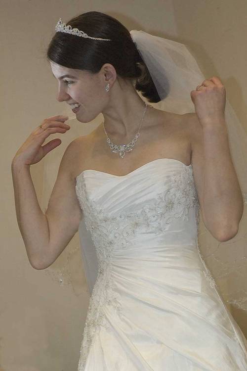 The bride to be